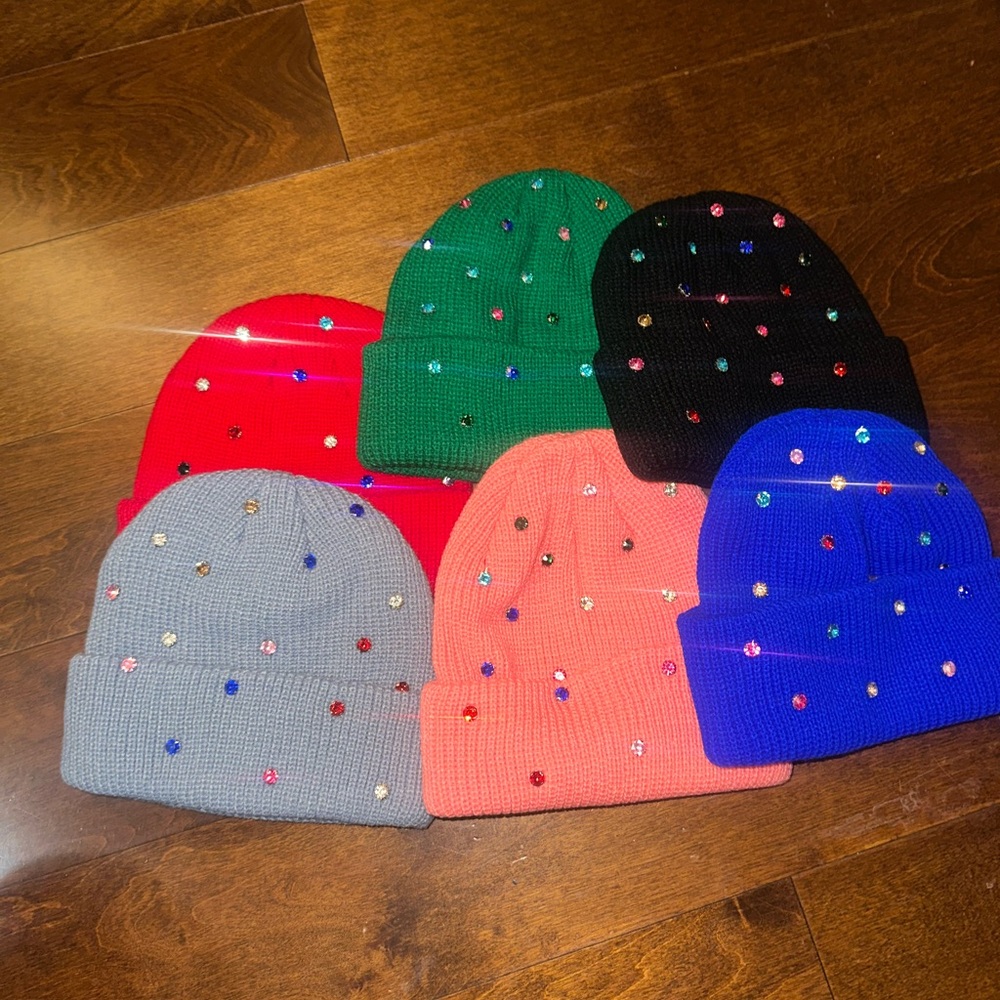 Colorful Beanie Set for Kids/Women